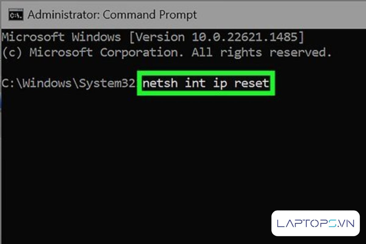 Máy tính không vào được mạng và 16 biện pháp chi tiết A-Z 25 Sử dụng Command Prompt
