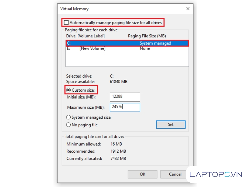 Ram ảo là gì? Lý do và Hướng dẫn cách set ram ảo trên máy tính windows 17 ram ao la gi 7