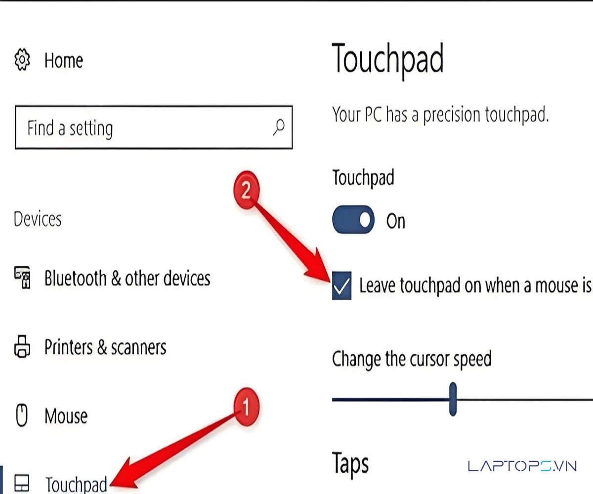 Touchpad là gì? Chức năng và cách bật tắt touchpad laptop 22 Tắt Touchpad tại trình điều khiển