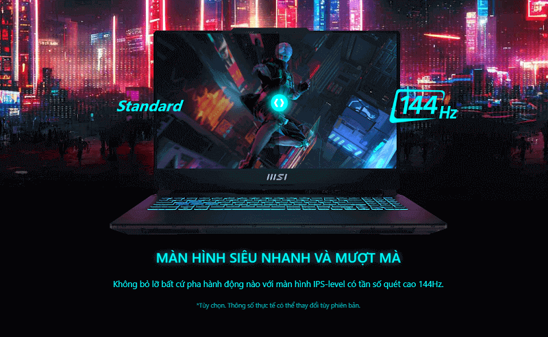 Laptop MSI Cyborg 15 A13VEK 2089VN 10 THIẾT KẾ XUYÊN THẤU: ĐẬM CHẤT VIỄN TƯỞNG CYBERPUNK