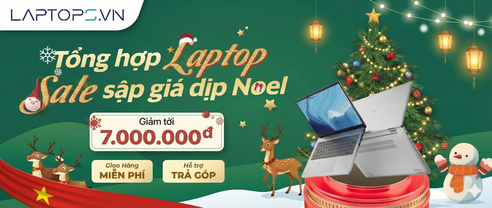 laptops banner noel