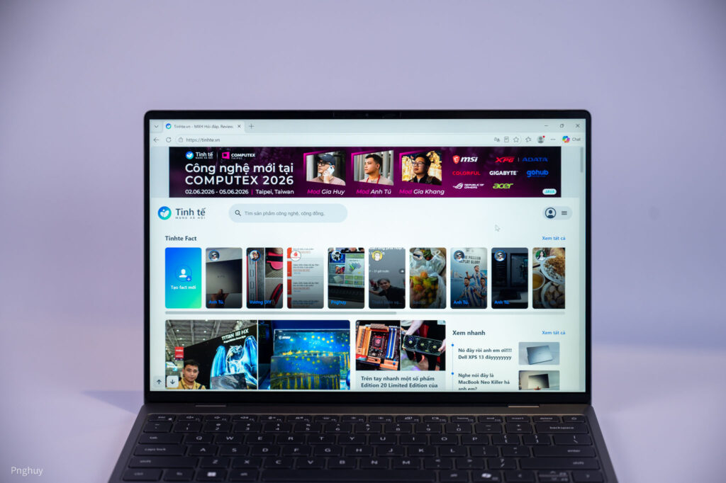 Dell XPS 13 (2026) ra mắt: Chỉ 0.99kg, màn hình 120Hz, Intel Wildcat Lake, giá từ 15 triệu 25 dell xps 13 2026 11