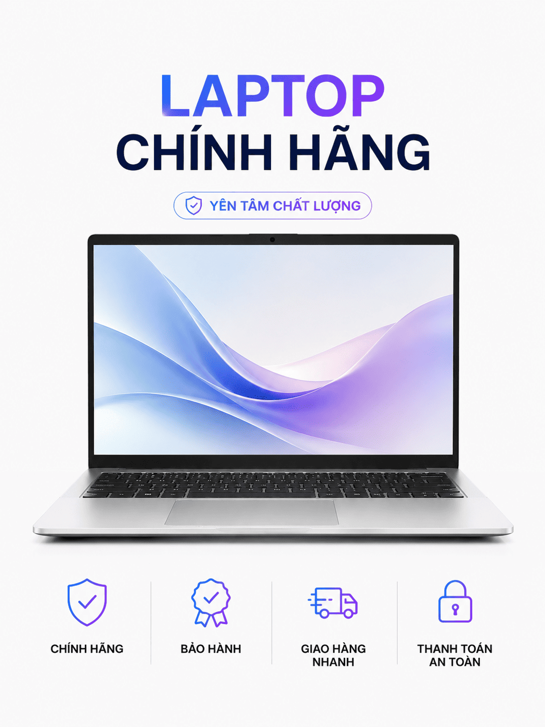 Laptop chính hãng