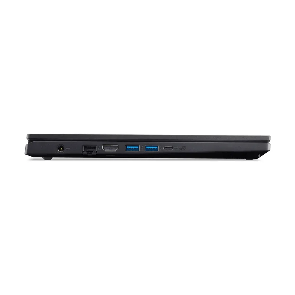 Laptop Acer Gaming Nitro V 15 ANV15-41 12 Chi tiết cổng kết nối cạnh trái laptop Acer Gaming Nitro V 15 gồm nguồn DC, LAN RJ-45, HDMI 2.1, USB-A và Type-C USB4