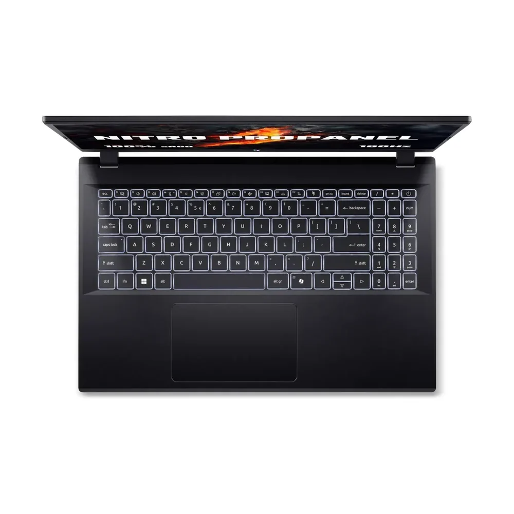Laptop Acer Gaming Nitro V 15 ANV15-41 11 Bàn phím Full-size tích hợp phím số Numpad và phím tắt chuyên dụng NitroSense trên Acer Nitro V 15