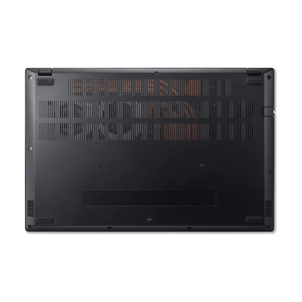 Laptop Acer Gaming Nitro V 15 ANV15-41 14 Mặt D đáy máy với khe hút gió đối lưu và hệ thống làm mát 2 quạt của Acer Gaming Nitro V 15