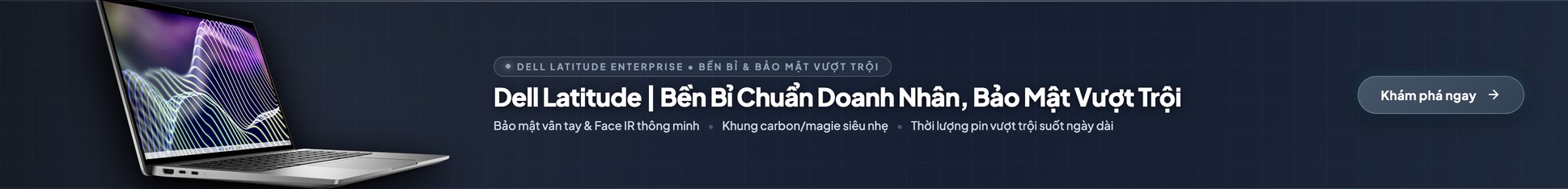 Dell Latitude Chuẩn Mực Laptop Doanh Nhân Bền Bỉ