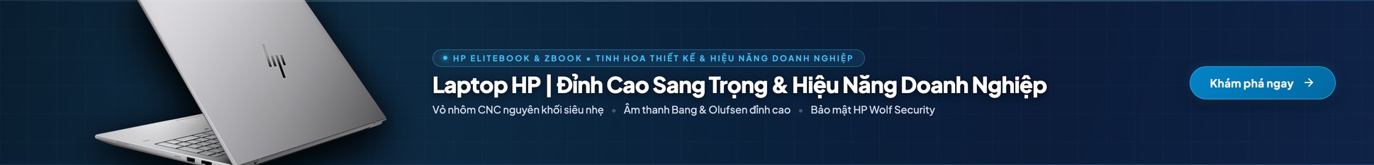 Laptop HP Đỉnh Cao Sang Trọng & Hiệu Năng Doanh Nghiệp