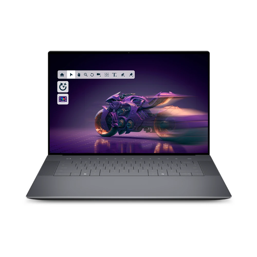 Dell 16 Premium DA16250 9 Laptop Dell 16 Premium DA16250 - Bàn phím gõ êm ái, touchpad đa điểm mượt mà
