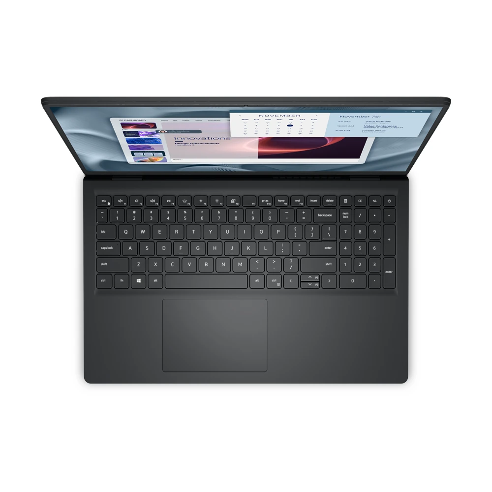 Dell Pro 15 Essential PV15250 7 Laptop Dell Pro 15 Essential PV15250 - Bàn phím gõ êm ái, touchpad đa điểm mượt mà
