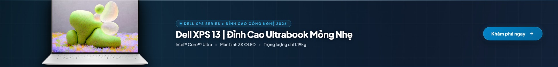 Dell XPS 13 Đỉnh Cao Ultrabook Mỏng Nhẹ