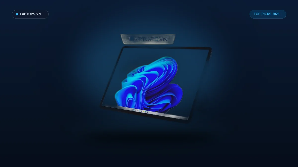 Top 10 laptop màn hình cảm ứng đáng đầu tư nhất 2026 6 Top 10 laptop màn hình cảm ứng đáng đầu tư nhất 2026 - Laptops.vn